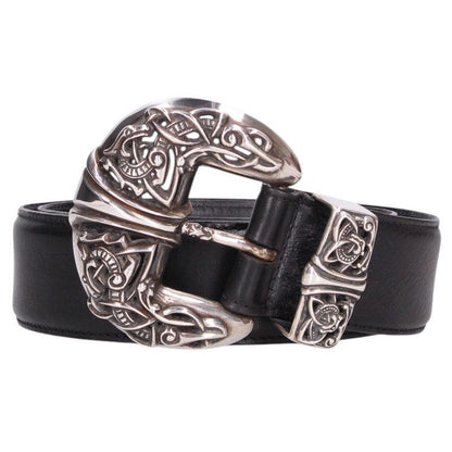 Chrome Hearts BLT CLT TALON3PC Celtic Belt Black Size 32