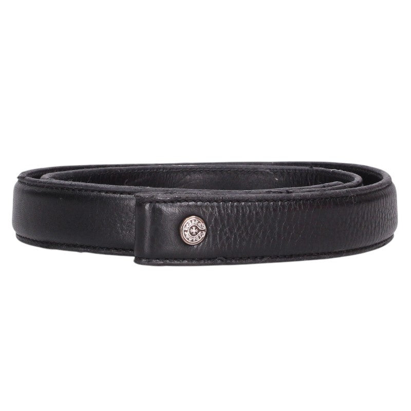 Chrome Hearts Scroll Label Rivets Leather Belt Multi Size 32