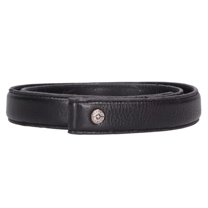 Chrome Hearts Scroll Label Rivets Leather Belt Multi Size 32