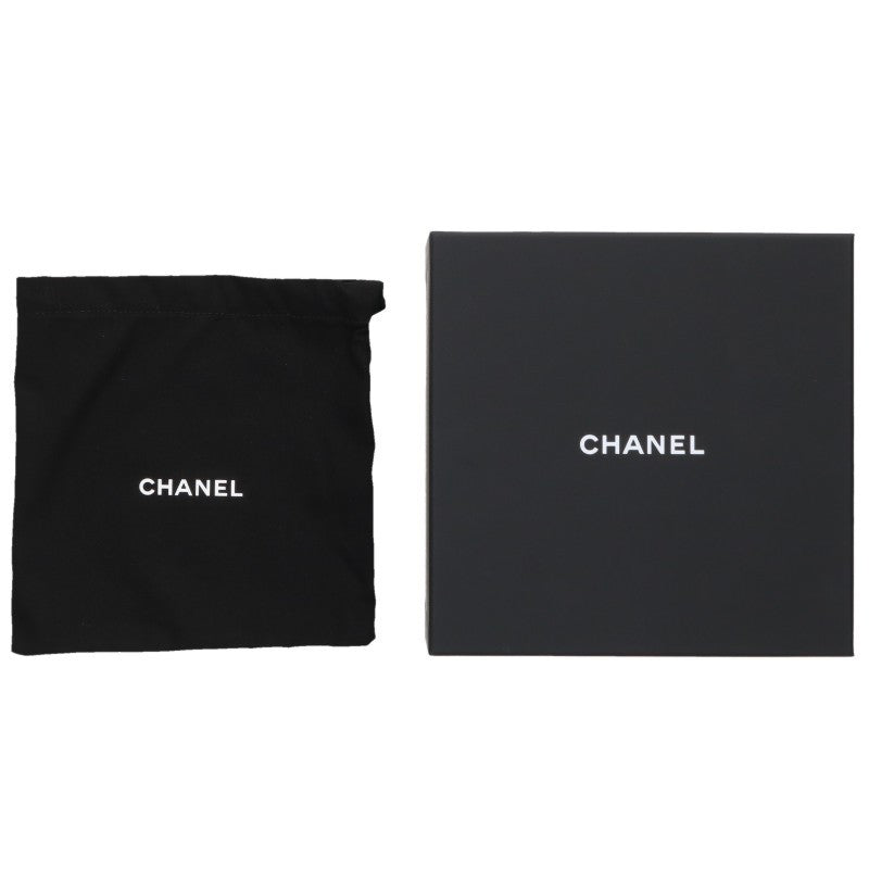 CHANEL Coco Mark Buckle Reversible Narrow Belt Size 90