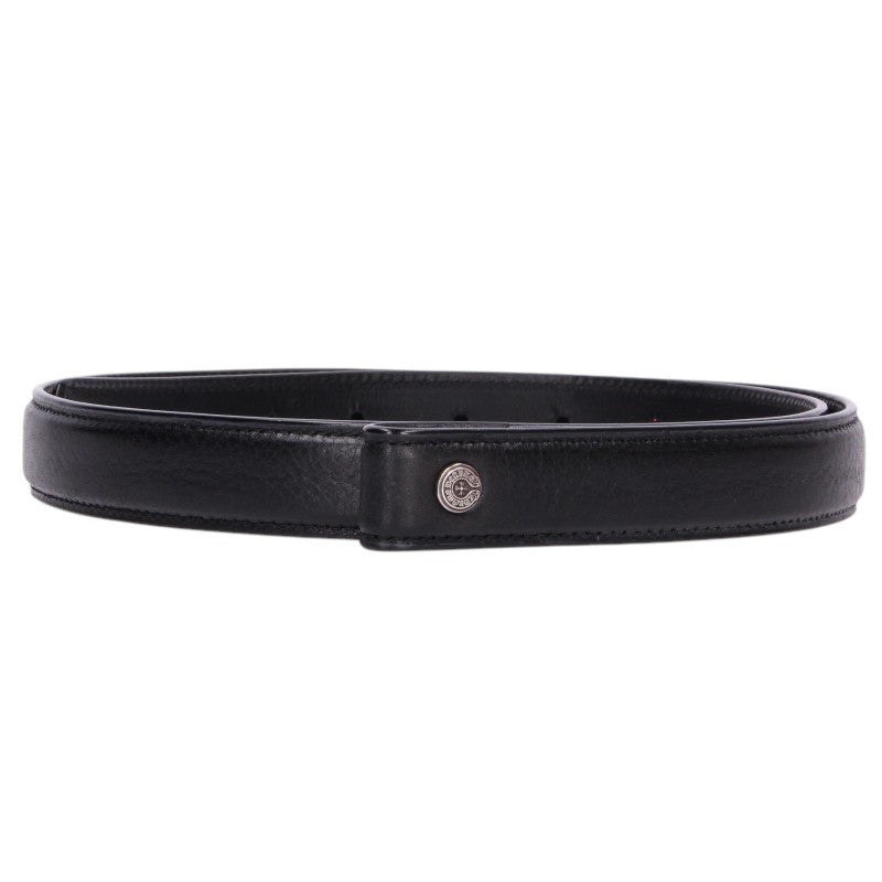 Chrome Hearts 1.0 STRAP Scroll Label Leather Belt Size 34