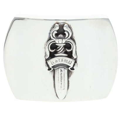 Chrome Hearts Military Raised Dagger Silver Buckle
