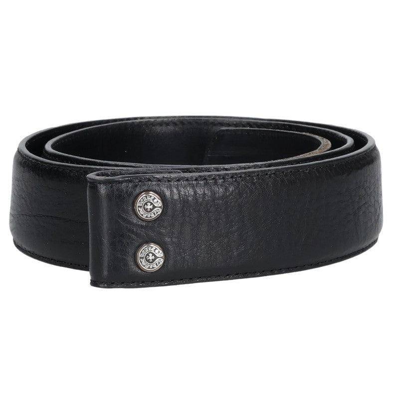 Chrome Hearts 1.5 STRAP Scroll Label Leather Belt Size 32