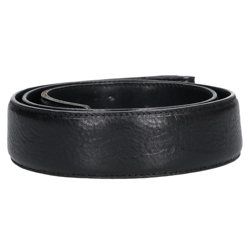 Chrome Hearts 1.5 STRAP Scroll Label Leather Belt Size 32