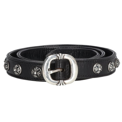 Chrome Hearts Gunslinger Cross Ball Leather Belt Size 30