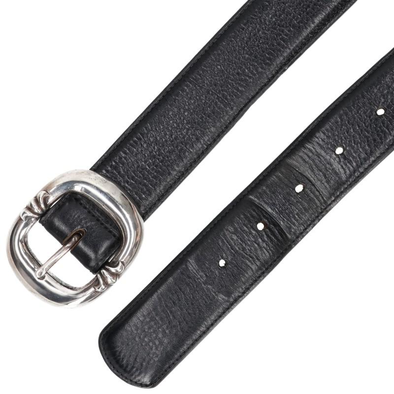 Chrome Hearts Gunslinger Leather Belt Size 38