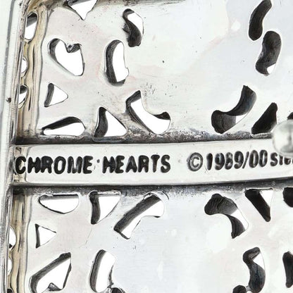 Chrome Hearts Sterling Silver Classic Oval Cross Buckle