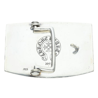 Chrome Hearts Single Military Fleur Knee Silver Buckle