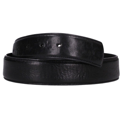 Chrome Hearts 1.5" Scroll Label Rivets Leather Belt Size 28