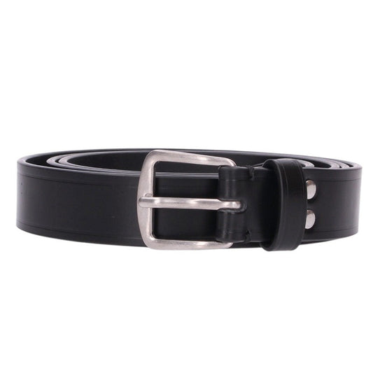ANN DEMEULEMEESTER AW26 Willow Belt Black/Silver Size 100