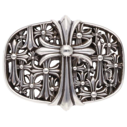 Chrome Hearts Cemetery Cross Silver Buckle
