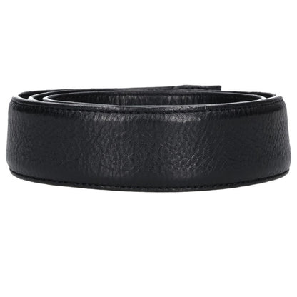 Chrome Hearts 1.5" Scroll Label Leather Belt Size 32 Inch