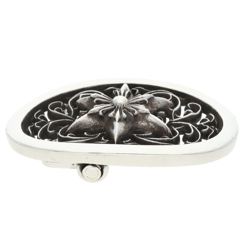 Chrome Hearts 1.5 Classic Oval Star Sterling Silver Buckle