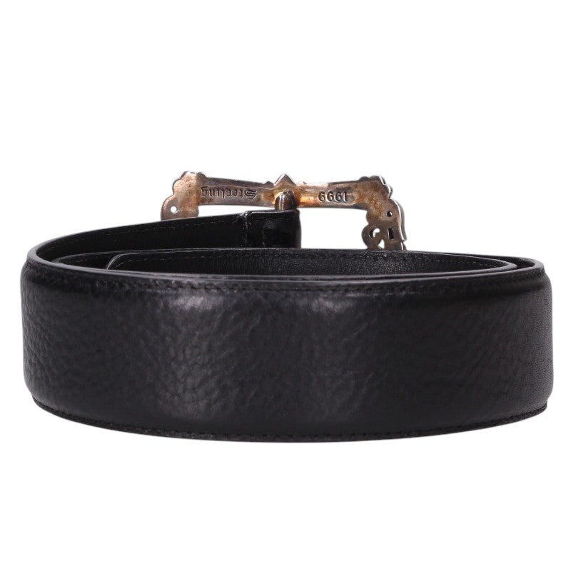 Chrome Hearts Filigree OTJ Buckle Leather Belt Size 32