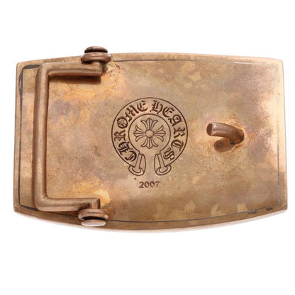 Chrome Hearts Bronze Military Fleur-Knee Buckle