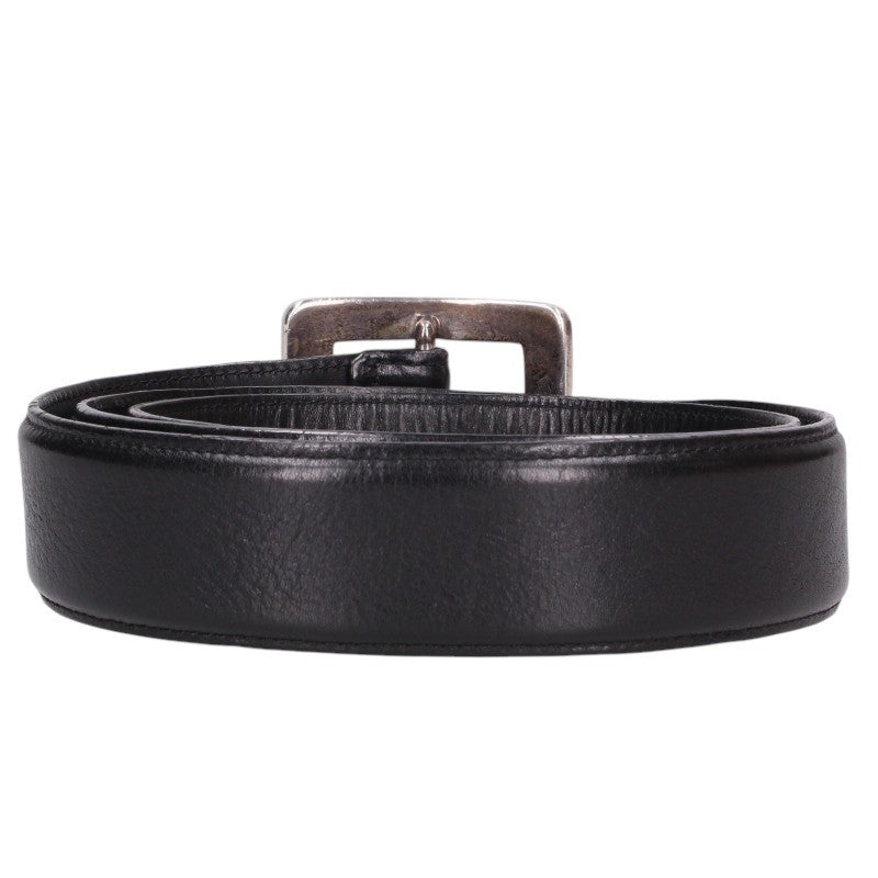 Chrome Hearts BLT 3PC OTJ Leather Belt Black/Silver Size 38