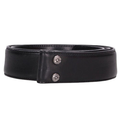 Chrome Hearts 1.5" Scroll Rivet Leather Belt Size 32