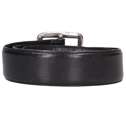 Chrome Hearts BLT SCRLREC Rectangle Leather Belt Size 32