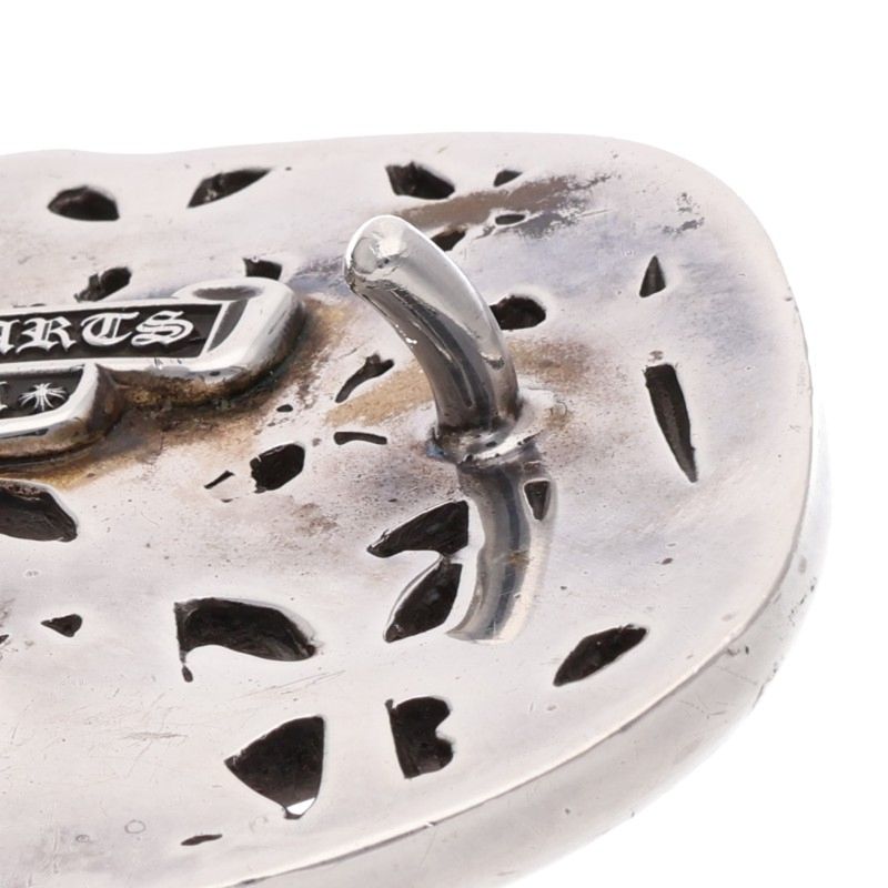 Chrome Hearts 1.5 Cemetery Cross Silver Buckle
