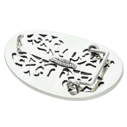 Chrome Hearts Sterling Silver Large Classic Cross Buckle