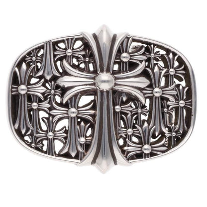 Chrome Hearts BUCKL CEMETERY1.5 925 Cemetery Cross Buckle Belt