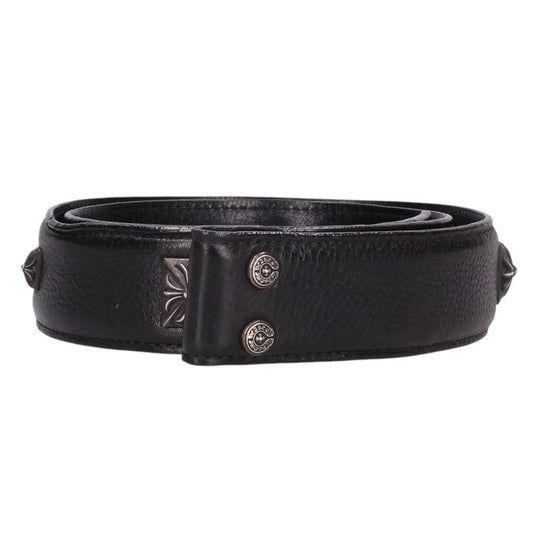 Chrome Hearts Zero Pyramid Studs Leather Belt Size 32