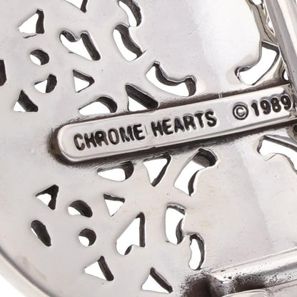 Chrome Hearts BUCKL OVAL CROSS1.5 Sterling Silver Buckle