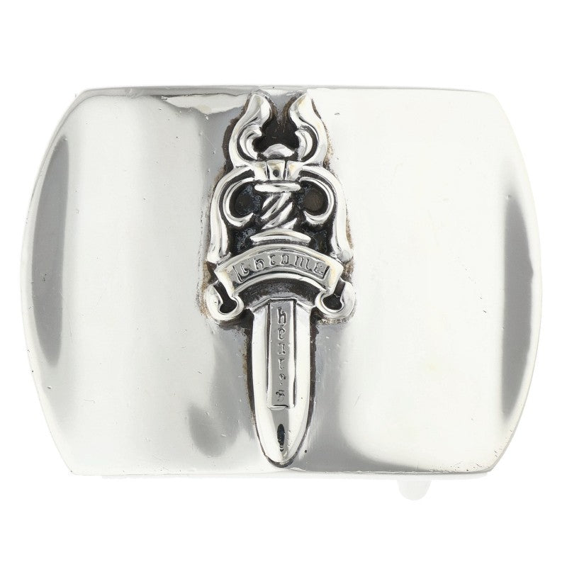 Chrome Hearts Military Raised Dagger Sterling Silver Buckle
