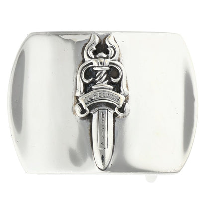 Chrome Hearts Military Raised Dagger Sterling Silver Buckle