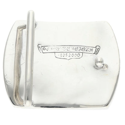 Chrome Hearts Military Raised Dagger Sterling Silver Buckle