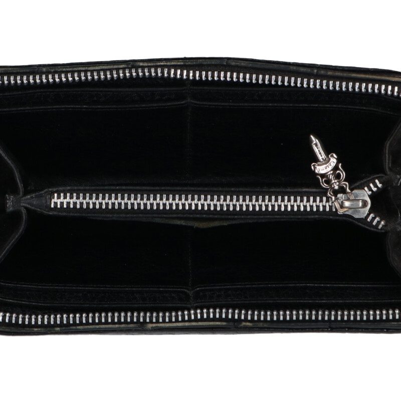 Chrome Hearts REC F ZIP Alligator Leather Size ONE Multi