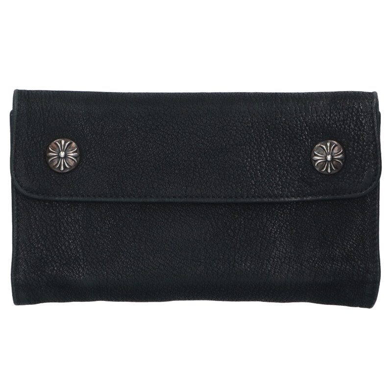 Chrome Hearts WAVE Cross Ball Destroy Leather Size ONE SIZE