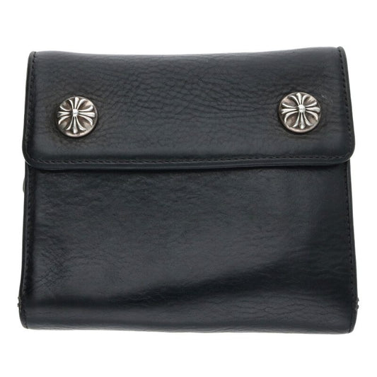 Chrome Hearts BIG SPOON Cross Button Leather Size ONE SIZE