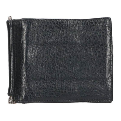 Chrome Hearts Money Clip Leather Wallet Size ONE SIZE