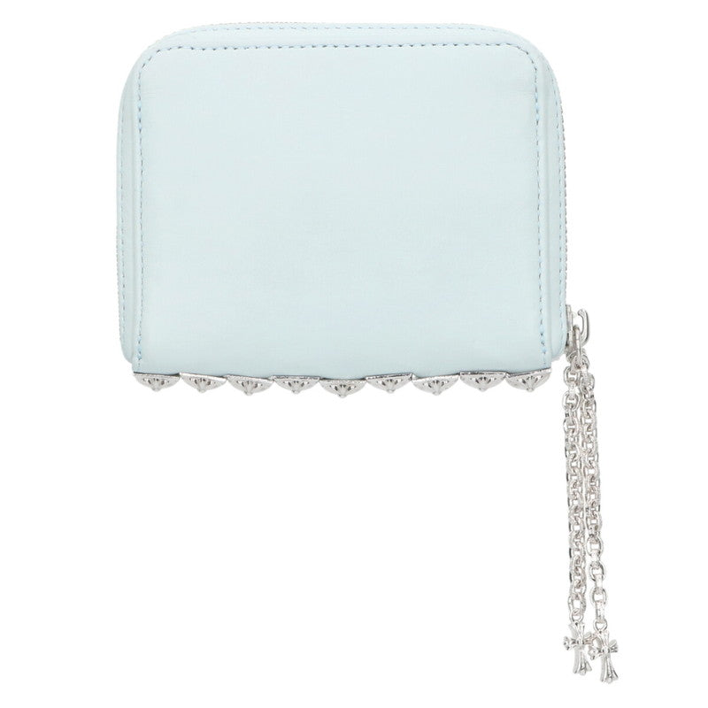 Chrome Hearts 3 Side Zip Pyramid Studs Wallet Size ONE SIZE