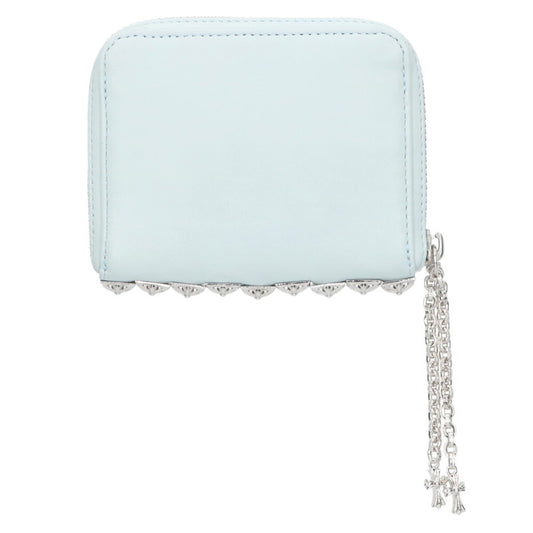 Chrome Hearts 3 Side Zip Pyramid Studs Wallet Size ONE SIZE