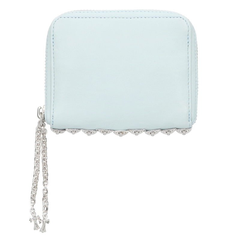 Chrome Hearts 3 Side Zip Pyramid Studs Wallet Size ONE SIZE