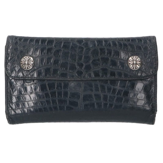 Chrome Hearts WAVE Alligator Cross Ball Wallet Size ONE SIZE