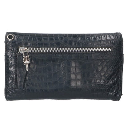 Chrome Hearts WAVE Alligator Cross Ball Wallet Size ONE SIZE