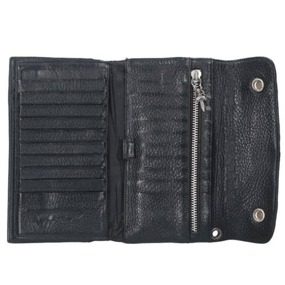 Chrome Hearts WAVE Alligator Cross Ball Wallet Size ONE SIZE