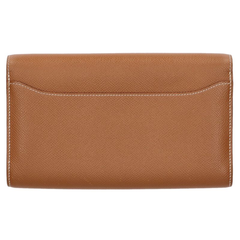 HERMES Constance To Go Epsom Brown/Gold Wallet Size ONE SIZE