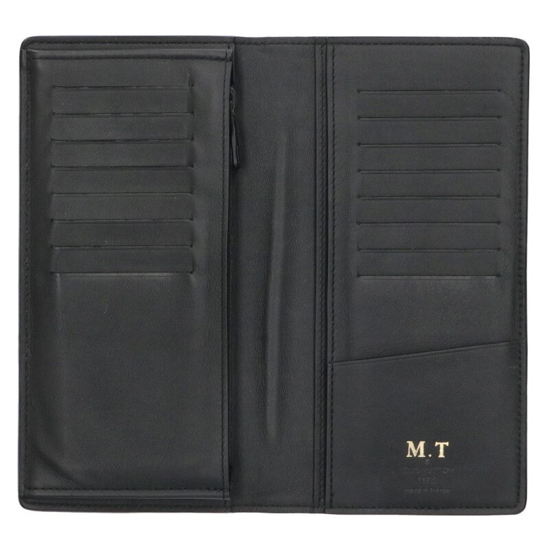 Louis Vuitton Brazza long wallet Black