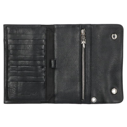 Chrome Hearts WAVE Cross Ball Leather Wallet Size ONE Multi