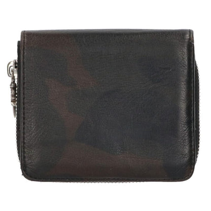 Chrome Hearts SQ ZIP BILL Camo Round Zip Size ONE SIZE