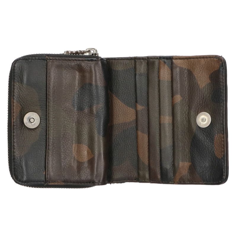 Chrome Hearts SQ ZIP BILL Camo Round Zip Size ONE SIZE