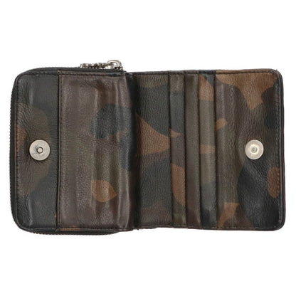 Chrome Hearts SQ ZIP BILL Camo Round Zip Size ONE SIZE