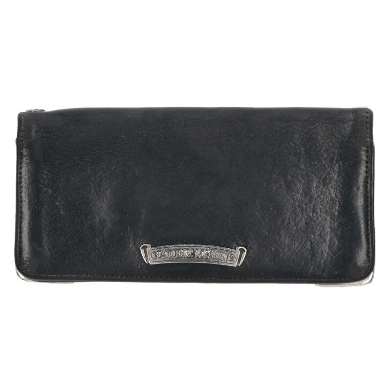 Chrome Hearts LNG SNGL FLD TIPS Leather Wallet Size ONE SIZE