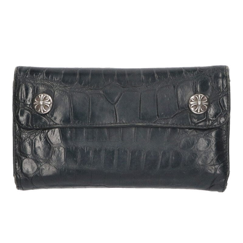 Chrome Hearts WAVE Alligator Cross Button Size ONE Multi