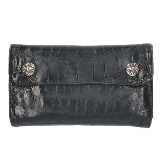 Chrome Hearts WAVE Alligator Cross Button Size ONE Multi