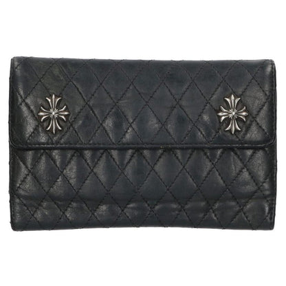 Chrome Hearts WAVE4 QLT 3SNP Quilted Leather Size ONE SIZE